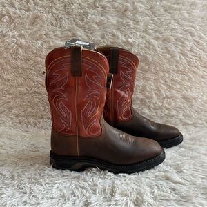 Ariat Mens WorkHog XT Cottonwood Square Soft Toe Work Boot New In Box Size 11.5